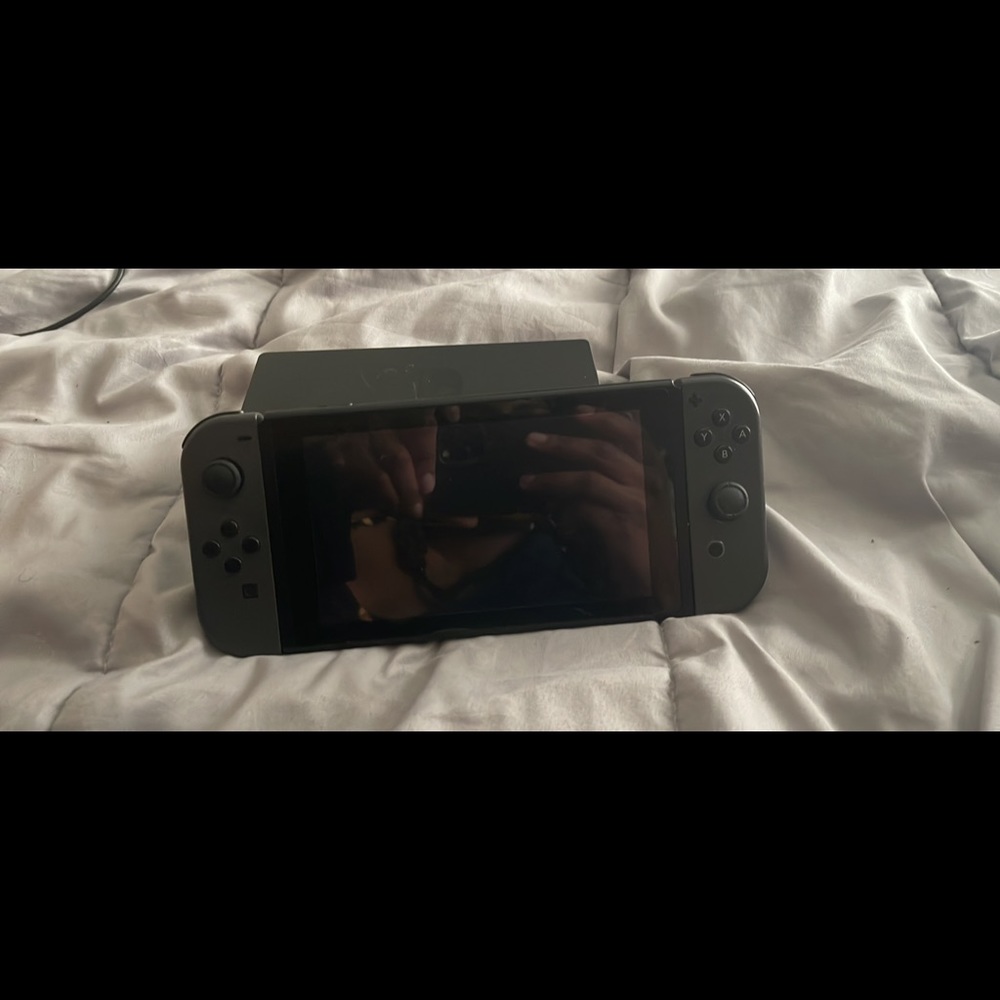 All black Nintendo switch